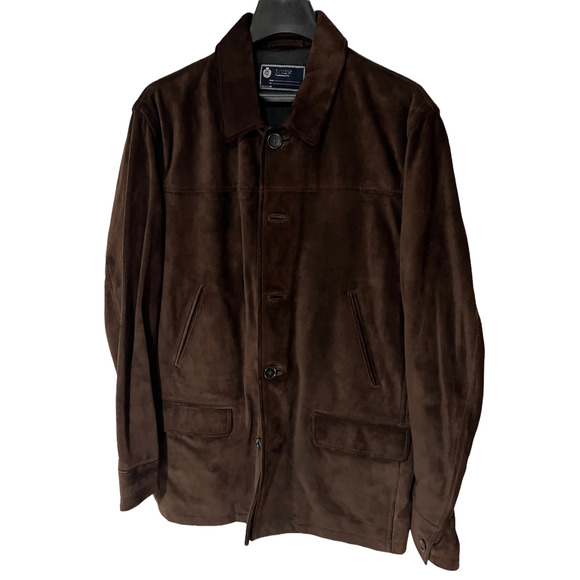🎉SOLD🎉 J. Crew - Men's suede jacket - Size L - Picture 1 of 9